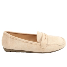 Dam beige loafers S-980 Beige