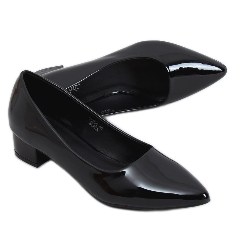 Black Pumps lågklackat svart CC206P Black