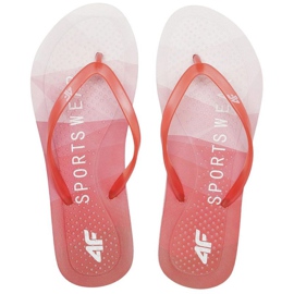 4F W H4L21-KLD003 62S flip-flops röd