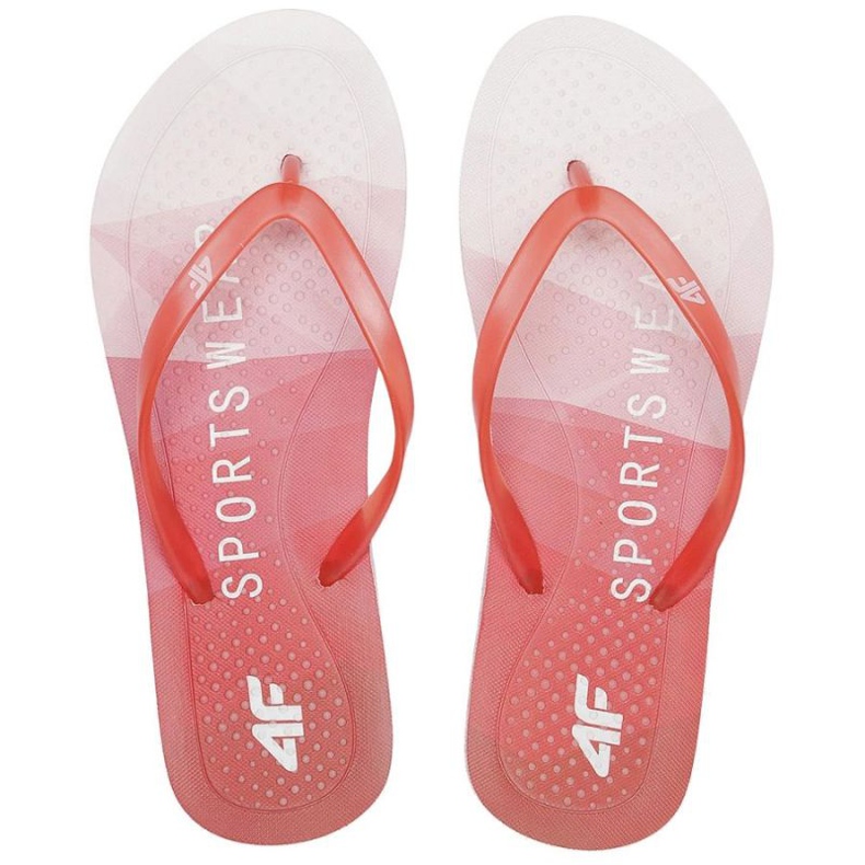 4F W H4L21-KLD003 62S flip-flops röd