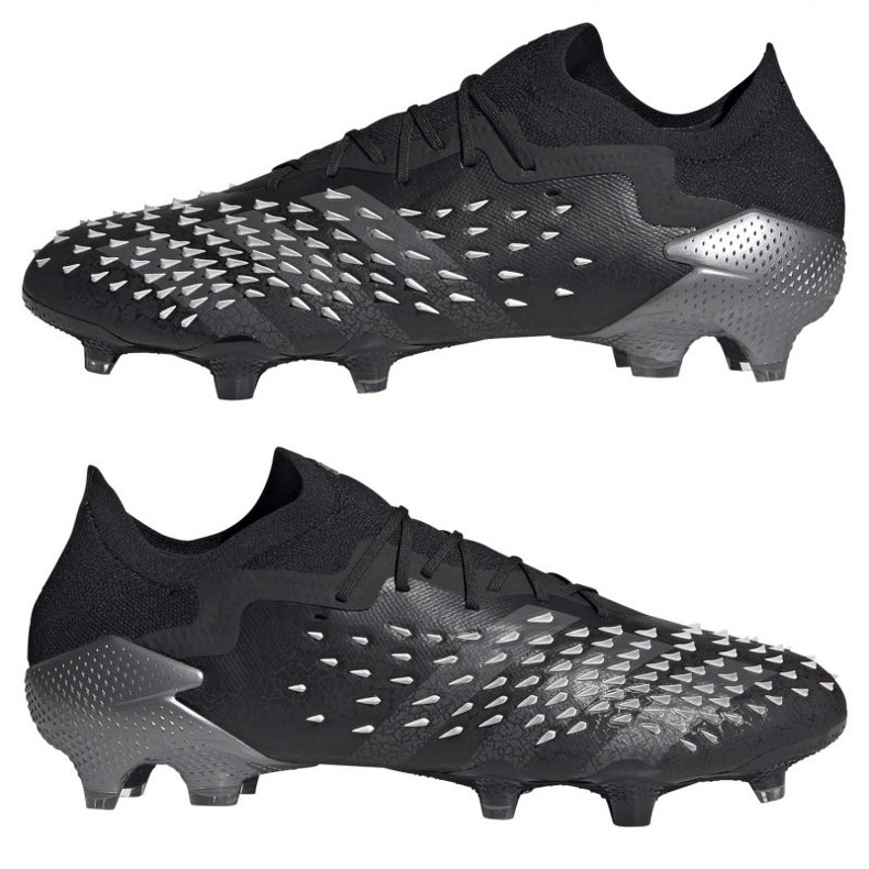 Adidas Predator Freak .1 L Fg FY1028 fotbollsskor svart svart