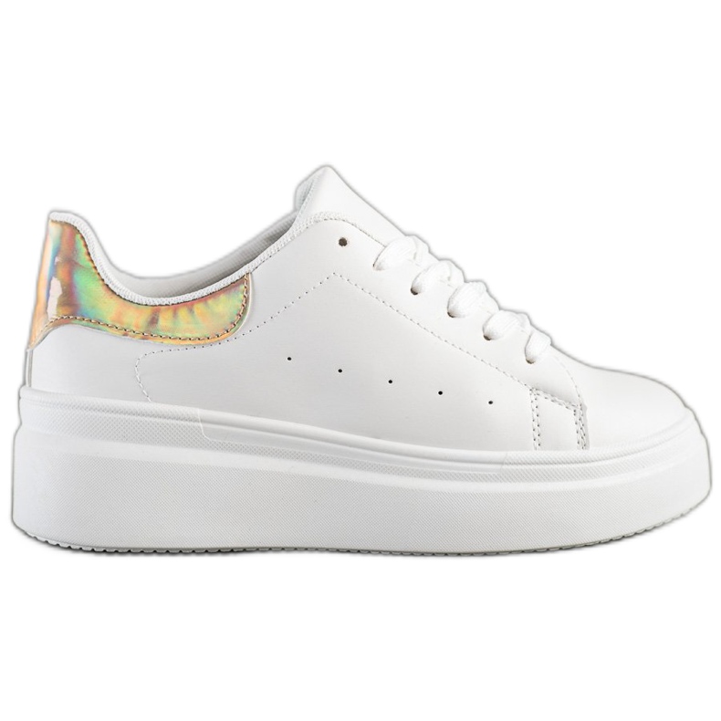 SHELOVET Bekväma sneakers vit