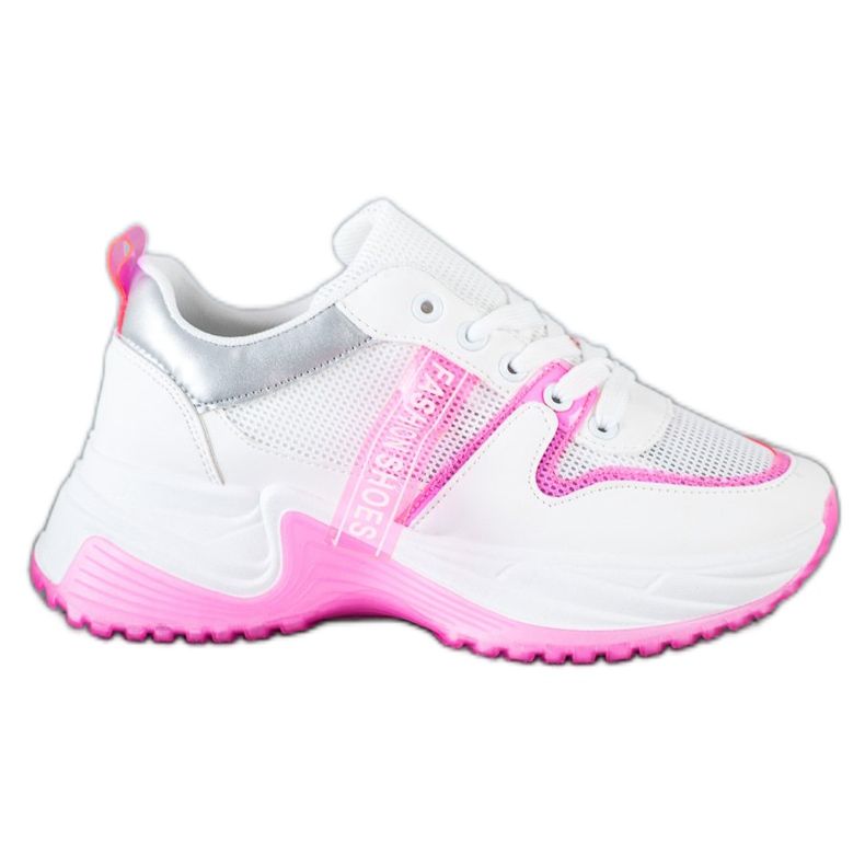 SHELOVET Sneakers Med Mesh Mode Skor vit