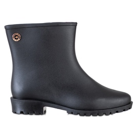 SHELOVET Klassiska matt galoscher svart