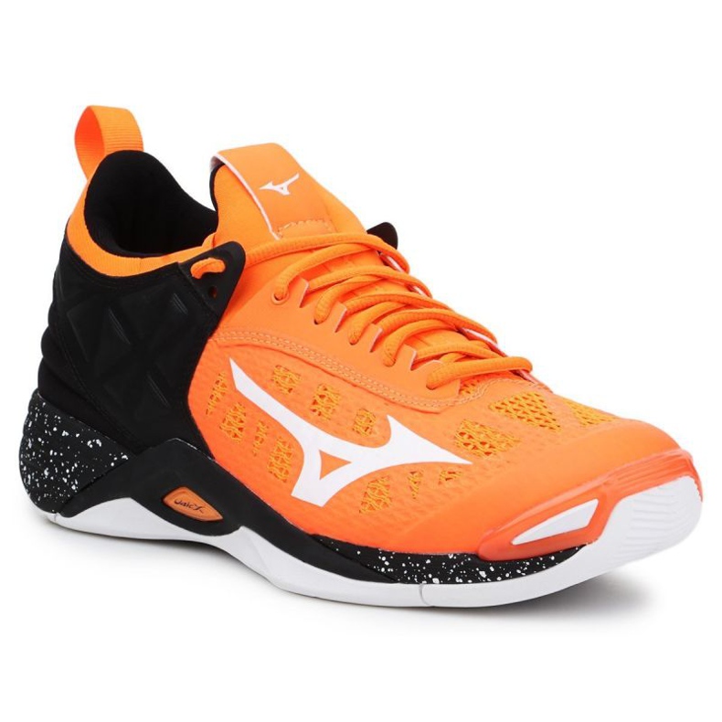 Mizuno Wave Momentum M V1GA191254 skor mångfärgad apelsiner och röda
