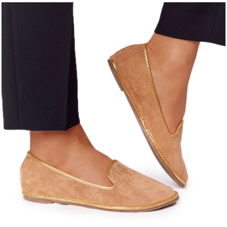 Dam mocka Loafers Lu Boo Camel brun