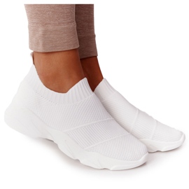 PS1 Kvinnors sportskor Slip-on vit yogaklass