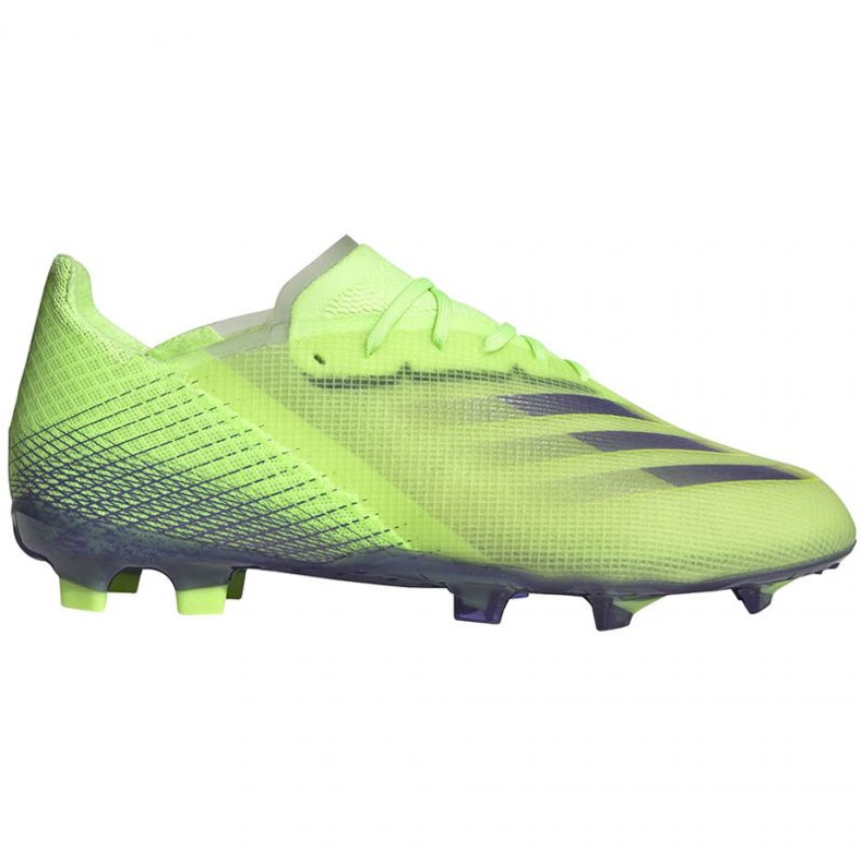 Adidas X Ghosted.1 Fg Jr EG8180 fotbollsskor mångfärgad grön