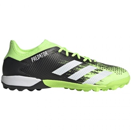 Adidas Predator 20.3 L Tf M EH2907 fotbollsskor mångfärgad grön