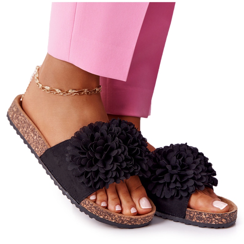 PE1 Svart blomsterbomb på korksulan