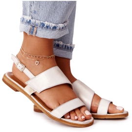 Maciejka 05167-25 Golden Leather Sandals gyllene