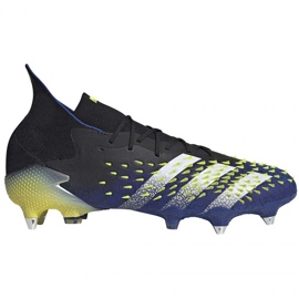 Adidas Predator Freak .1 Sg M FY0747 fotbollsskor marinblå, flerfärgad marinblå