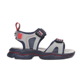 Vices T-9186-93-d.blue marinblå grå