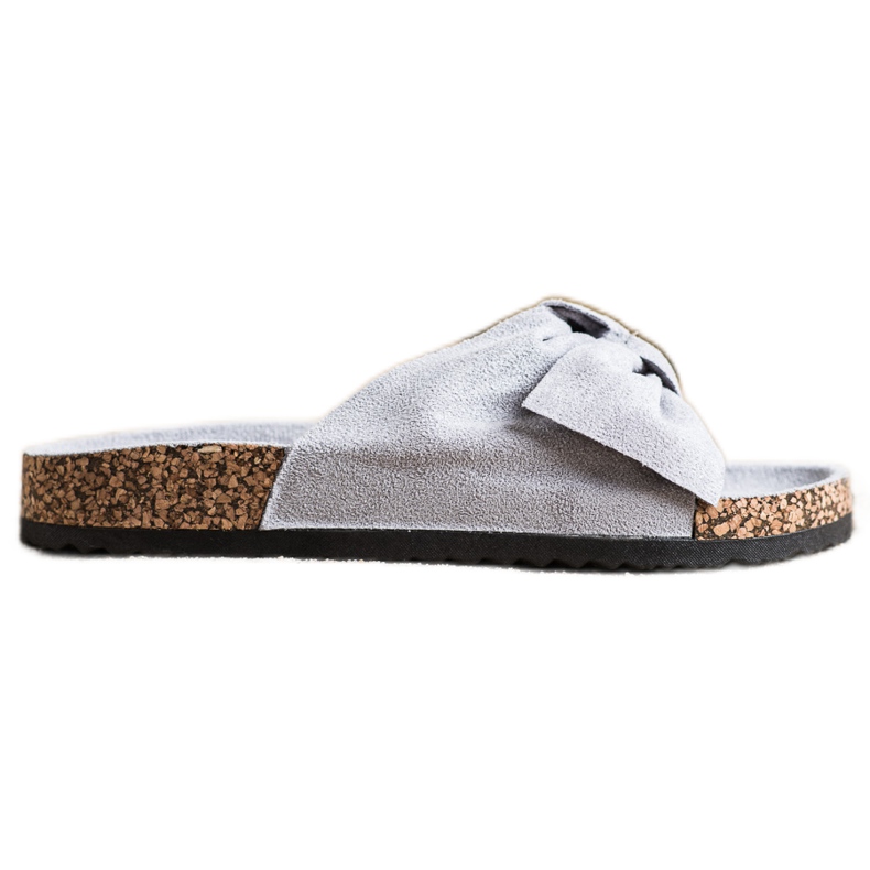 Bekväma Casual VINCEZA tofflor grå