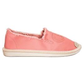SHELOVET Textil Espadrilles rosa