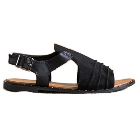 Stängda VINCEZA sandaler svart