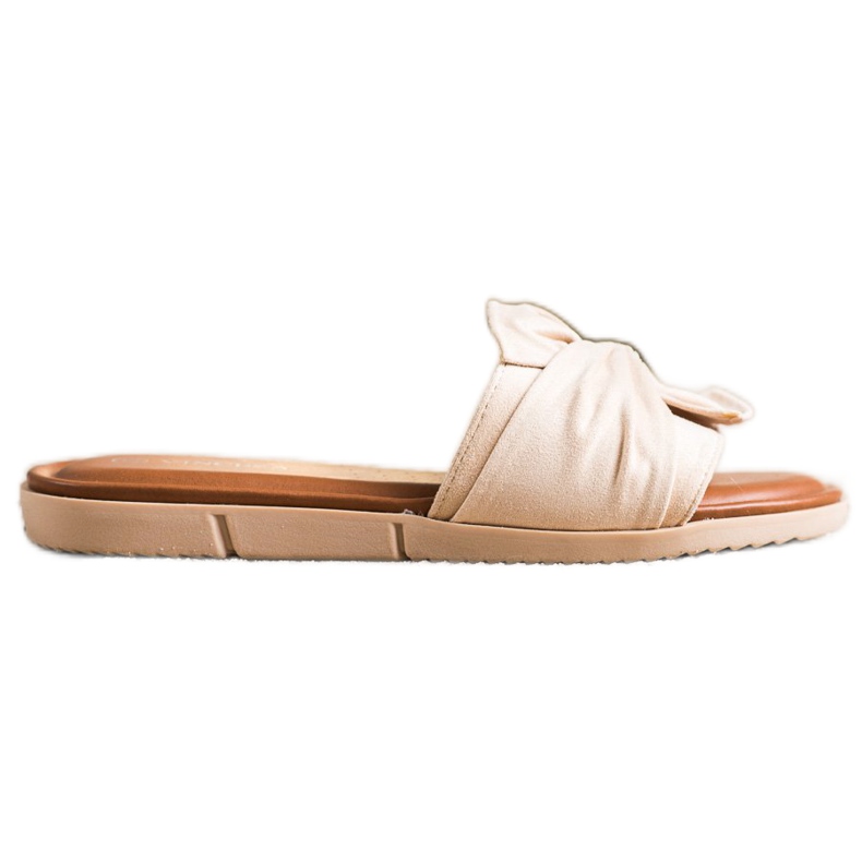 Vinceza sandaler i mocka beige