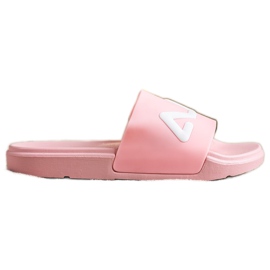 SHELOVET Bekväma flip-flops rosa