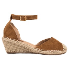 SHELOVET Kil Espadrilles brun