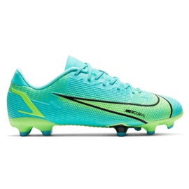 Nike Vapor 14 Academy Mg Jr fotbollsskor CV0811-403 blå grön grön