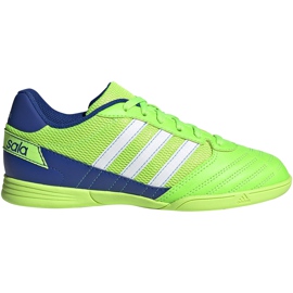 Adidas Super Sala Junior fotbollsskor gröna FV2640