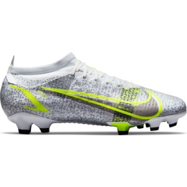 Nike Mercurial Vapor 14 Pro Fg CU5693 107 fotbollsskor silver-