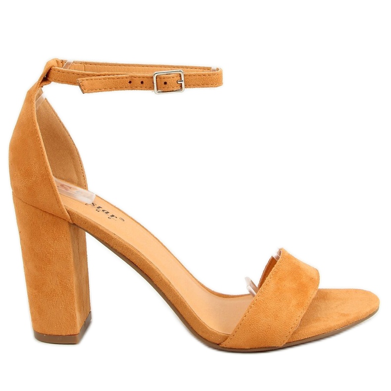 Sandaler på postkamel AF03P Camel brun