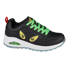 Skechers Uno Rugged-You're A Mean One W 155326-BKMT svart grön gul