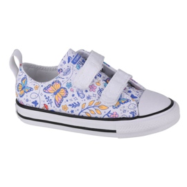 Converse Chuck Taylor All Star 2V Ox Jr 770655C vit marinblå