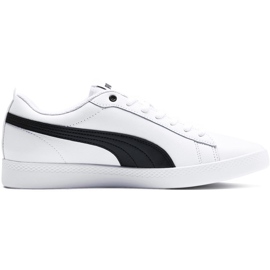 Damskor Puma Smash Wns v2 L vit-svart 365208 01