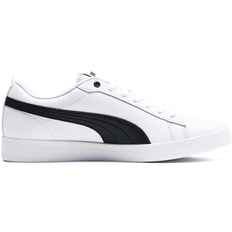 Damskor Puma Smash Wns v2 L vit-svart 365208 01