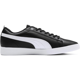 Damskor Puma Smash Wns v2 L svart 365208 02 vit