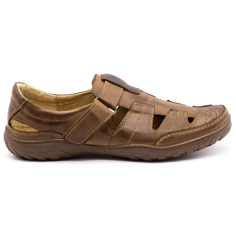 Polbut 260 herrskor för sommaren, brun