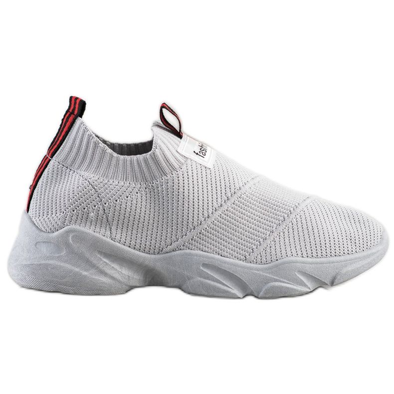 SHELOVET Fashion Slip-On Sneakers grå