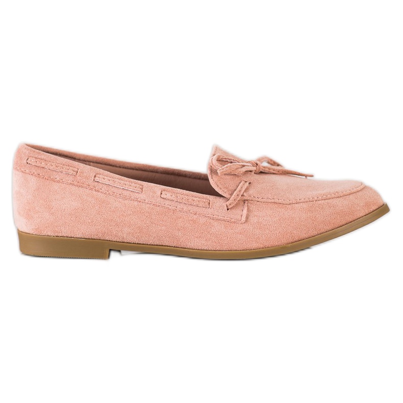 Coura Klassiska loafers rosa