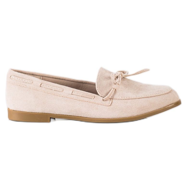 Coura Klassiska loafers beige