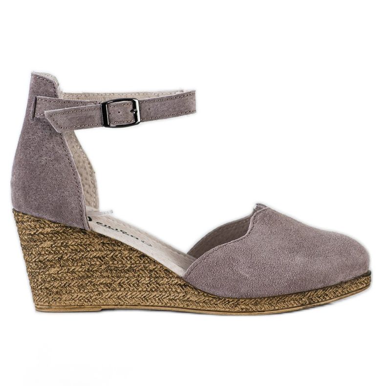 Filippo Sandaler i kilklack brun