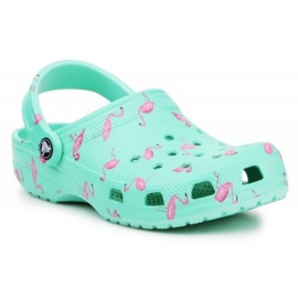 Crocs Classic Vacay Vibes Clog W 206375-6S0 rosa grön