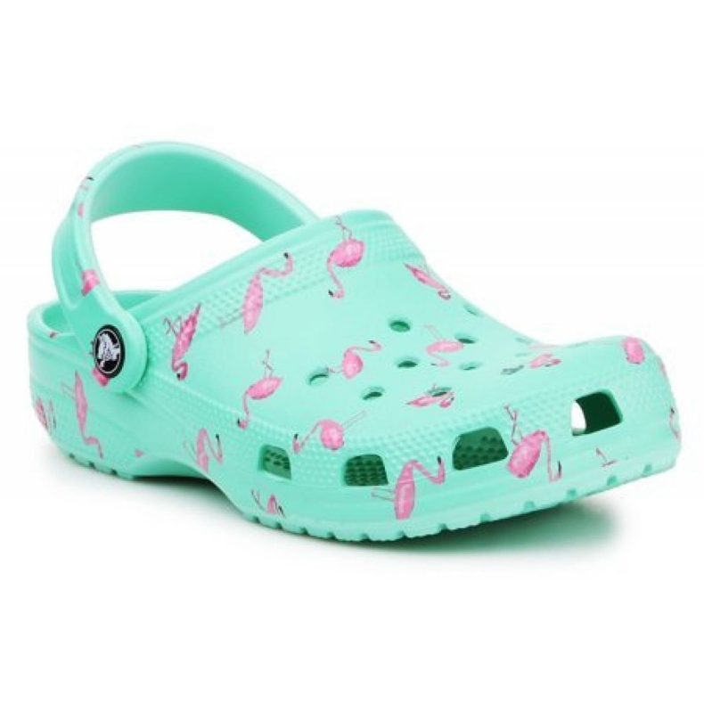 Crocs Classic Vacay Vibes Clog W 206375-6S0 rosa grön