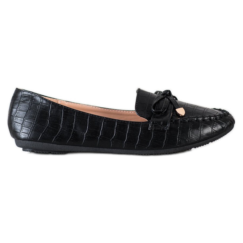 Kayla Casual Eco Leather Loafers svart