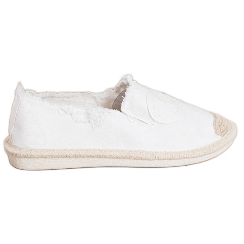 SHELOVET Textil Espadrilles vit