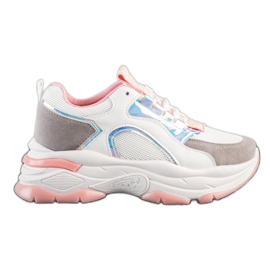 Sneakers på FASHION -plattformen mångfärgad