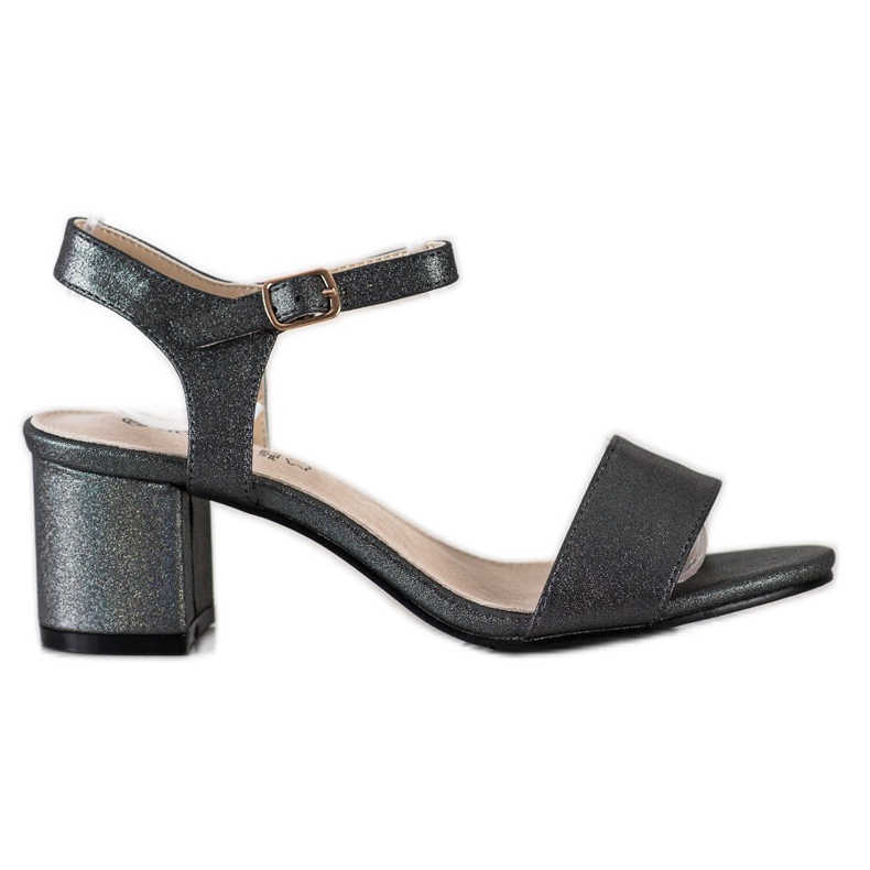 Goodin Bekväma sandaler på en bar silver-