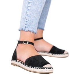 Svarta espadrillessandaler från Chloe Star
