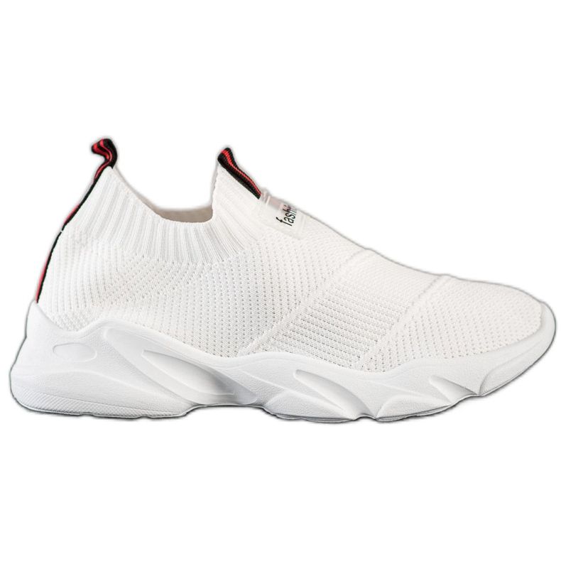 SHELOVET Fashion Slip-On Sneakers vit