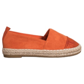 Bestelle Orange mocka Espadrilles