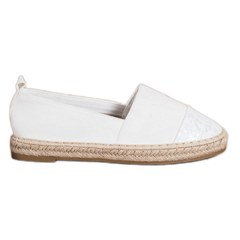 Bestelle Vit mocka Espadrilles