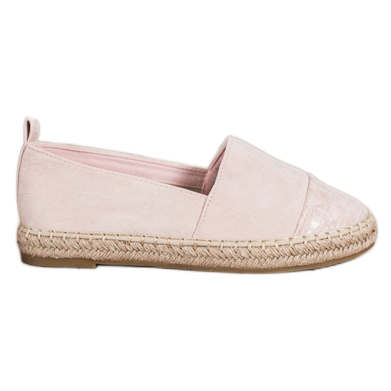 Bestelle Pulvermocka Espadrilles rosa