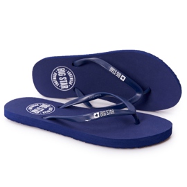 Dam flip-flops Big Star FF274A614 Marinblå