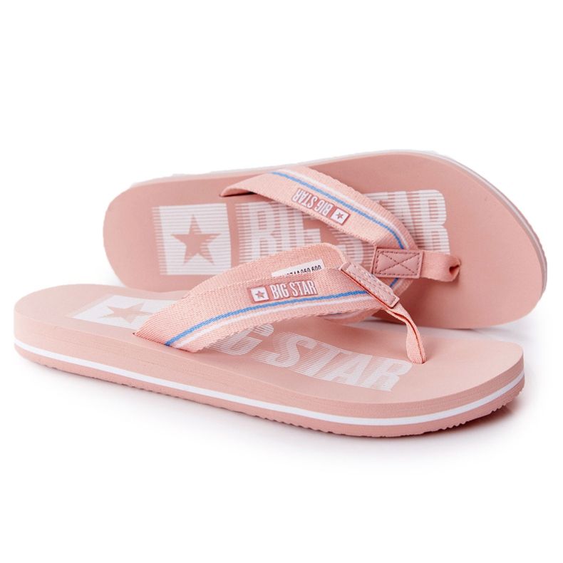 Dam flip-flops Big Star HH274A060 Rosa